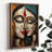 Stunning Decorative Framed MDF Painting, 13.8 x 18.5 x 0.8 inches | 100% MDF with 3 mm Thickness, Elegant Pine Wood Frame | UV Printed Artwork for Home Decor, Perfect for Living Room & Bedroom Accent