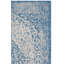 Tapis intérieur / extérieur bleu / beige Arneshia-4983403