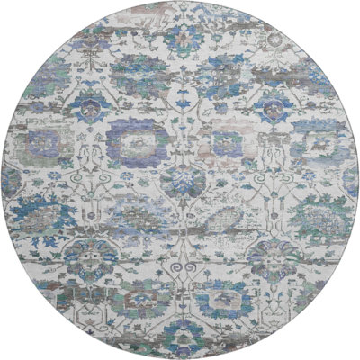 Premium Machine Washable Lubbers AMF1732 Global Rug