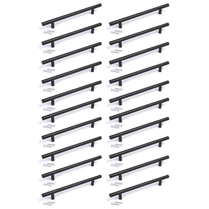 Maone 16 cm Centre Bar Handle, Matte Black, 96mm