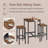 Bar Table And Chairs Set-974405262