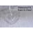 Decozen Silver PVC Placemats Set of 6 Heat-Resistant Table Mats for Christmas Dining Table Decor