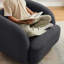 37Inch Upholstered Arm Chair With Wood Legs-569191741