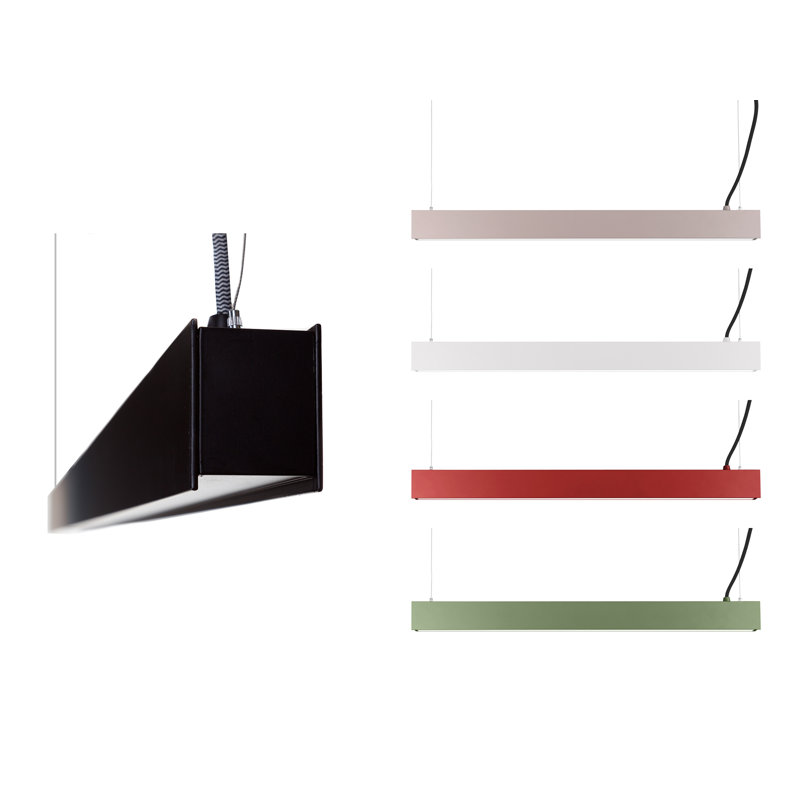 Insley 1 - Light LED Pendant, Red
