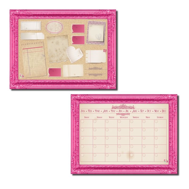 Acrylic Dry Erase Board, 16" H x 20" W x 0.75" D