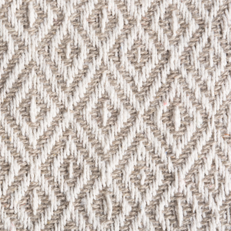 Dll Hand Woven Throw Blanket, Stone