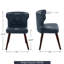 Cocamo Leather Wingback Dining Chair-1836902369