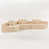 Tissu beige est en rupture de stock