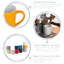 Argon Tableware - Matte Coloured Coffee Mugs-63919751