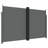vidaXL Retractable Side Awning Sun Shade Privacy Screen Outdoor Patio Garden-113032466-102409581