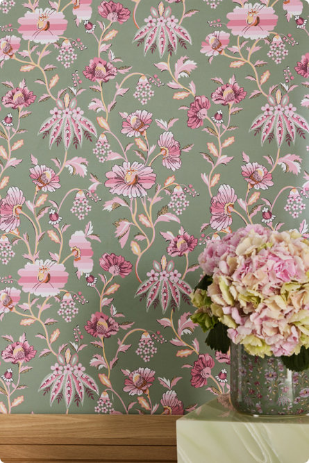floral wallpaper