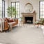 Tapis d'intérieur à damier blanc perle tissé à la machine, doux et moelleux, à hauteur variable.-786313444-786313450