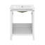 Meuble-lavabo blanc Bastille
