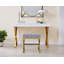 Jovie Velvet Upholstered Accent Dressing Table Chair - Modern Metal Chrome Design-896929082-896961436
