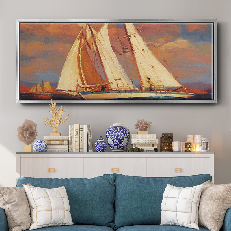 Al Fresco- Framed Canvas