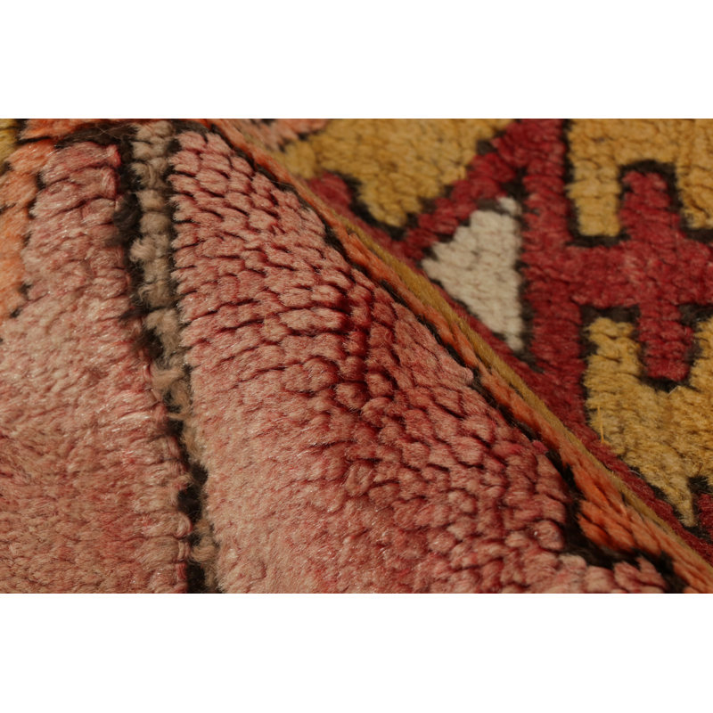 One-of-a-Kind 4'6" x 13'7" Hand Knotted Area Rug