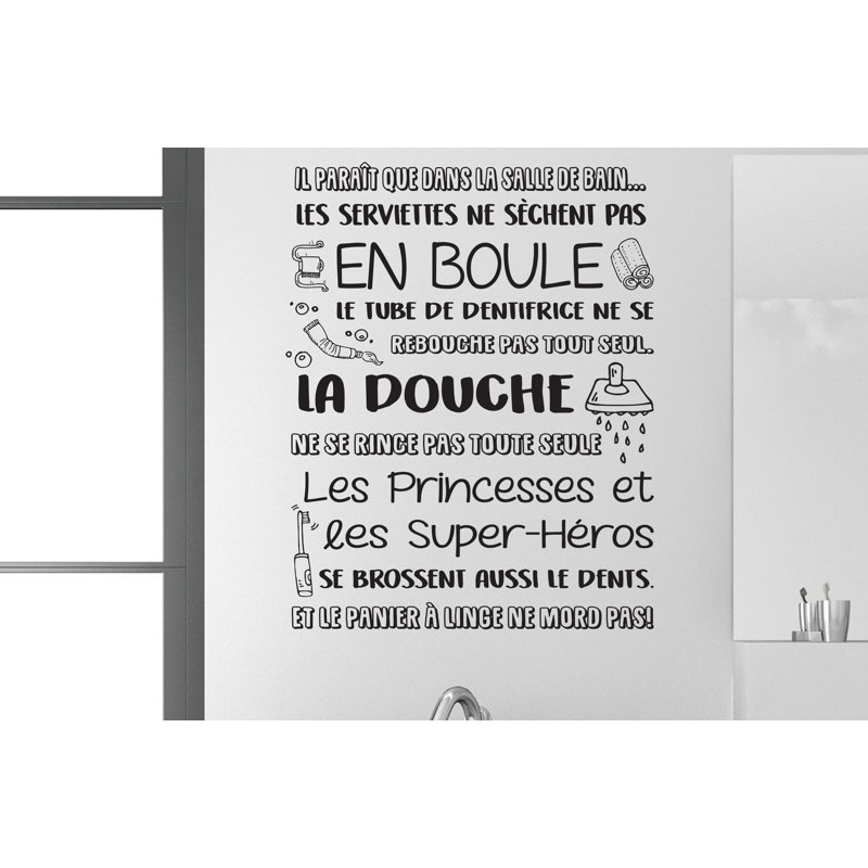 Non-Wall Damaging Wall Decal
