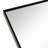 Modern Black Metal Arch Mirror, Elegant Arched Wall Mirror