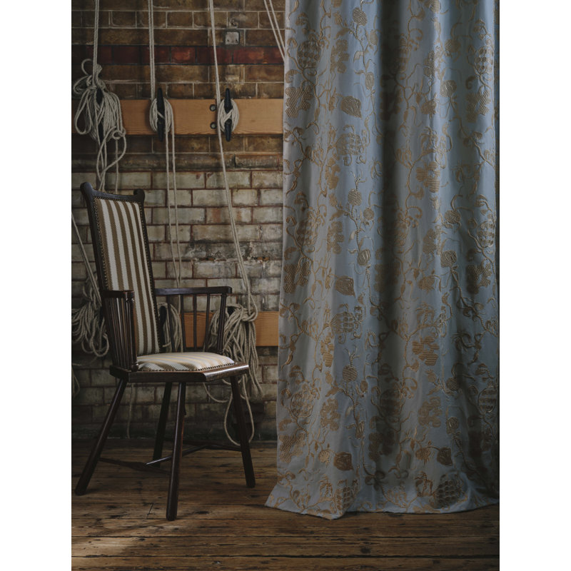 Giles Deacon Mydsomer Pickings Fabric, Conch/Madder