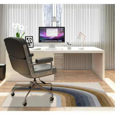 Tapis de chaise rectangulaire Serrai