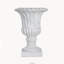Urne de jardin pour l'extérieur, blanc antique