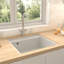 Belfry Kitchen Babcock 500mm W Single Bowl Stone Flush Kitchen Sink with 1 Faucet Hole-1496302299