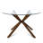 Aunnika 5-Piece Round Dining Set with Tempered Glass Table-307242860