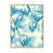 Toile naturelle avec cadre flottant