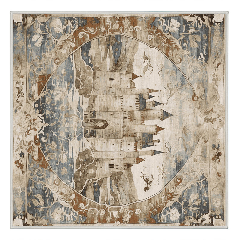 Mystic Ramparts Rug, Square 8'