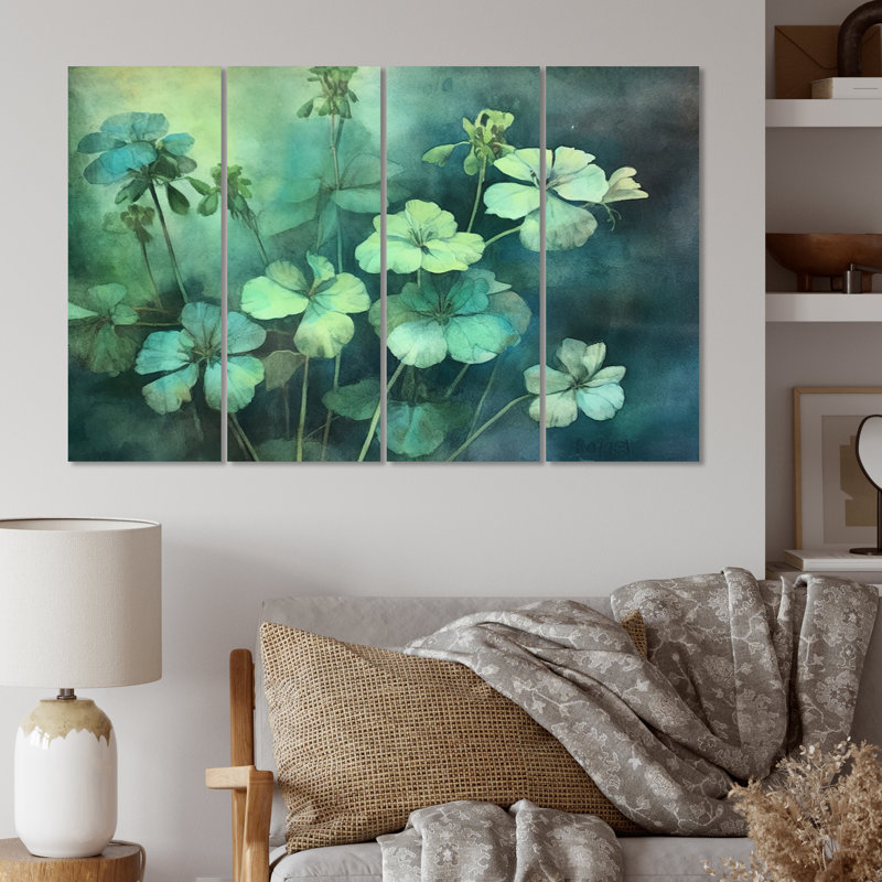 Plants & Flowers Wall Decor on Metal