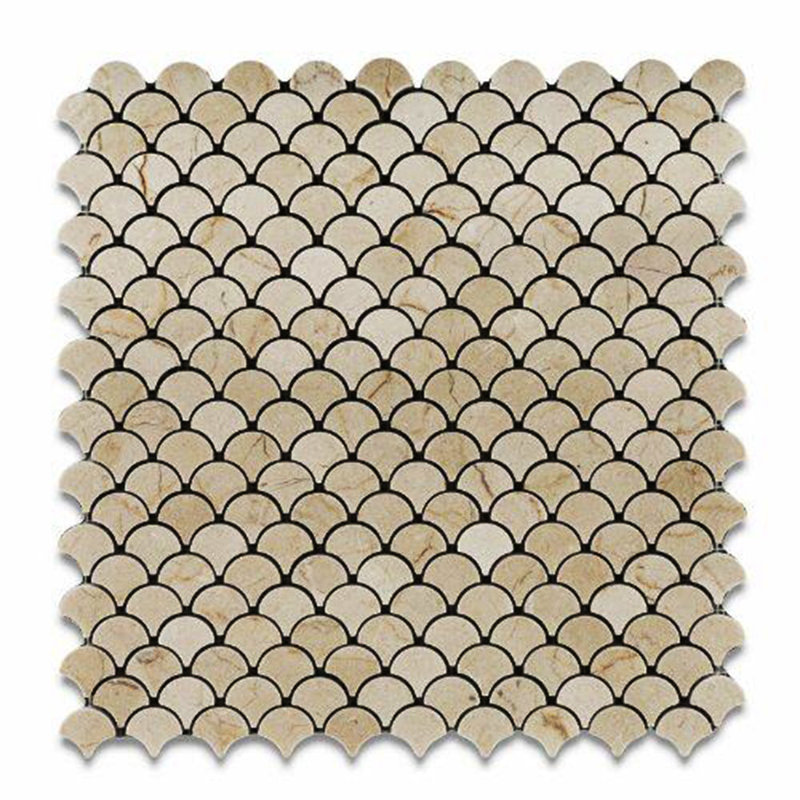 Carrelage mosaïque en marbre