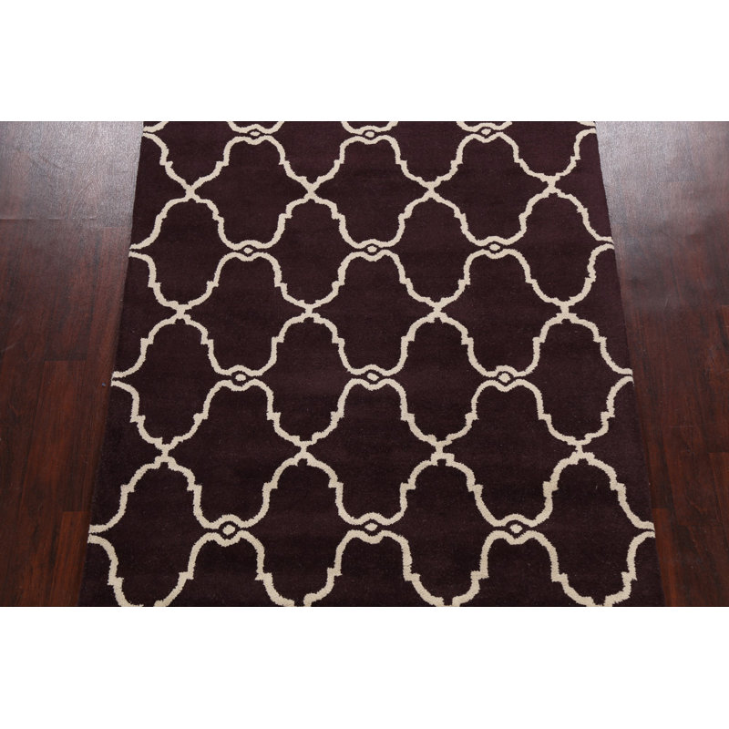 Wool Geometric Indoor Rug