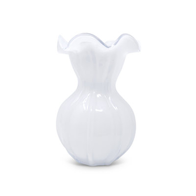 Vase en verre 11,75 "H