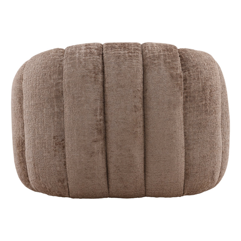 Rume Swivel Chair, Brown