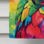 Drapeau de maison de perroquet hippie