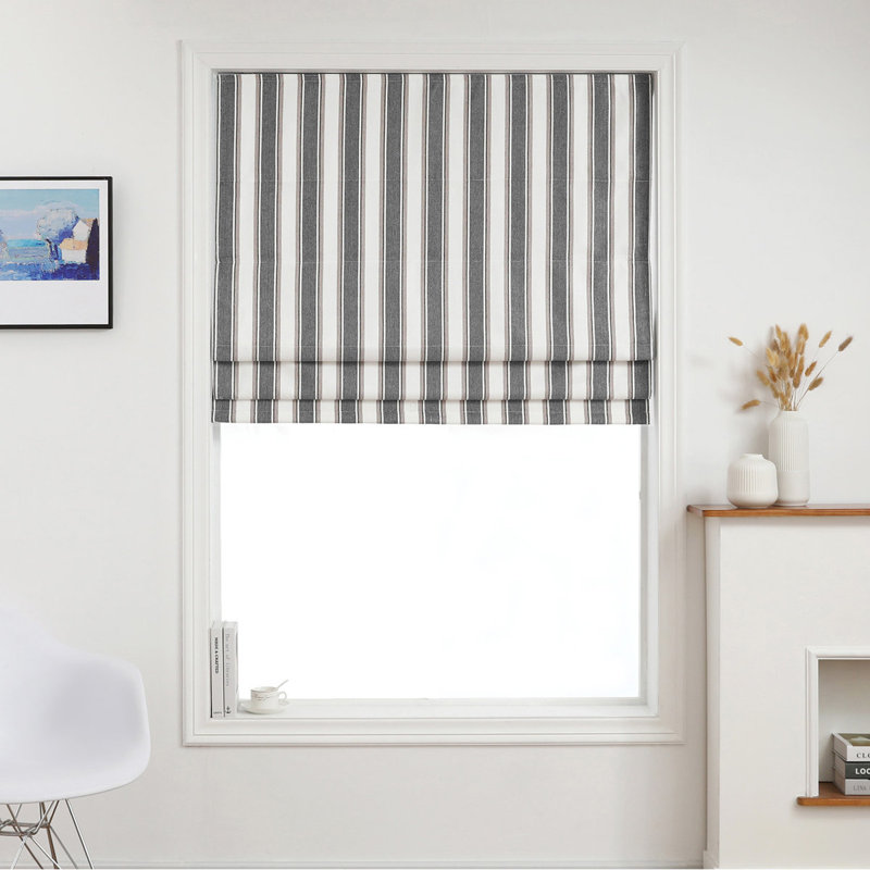 Rideau occultant 100% polyester, Bleu, L 31 po x L 64 po