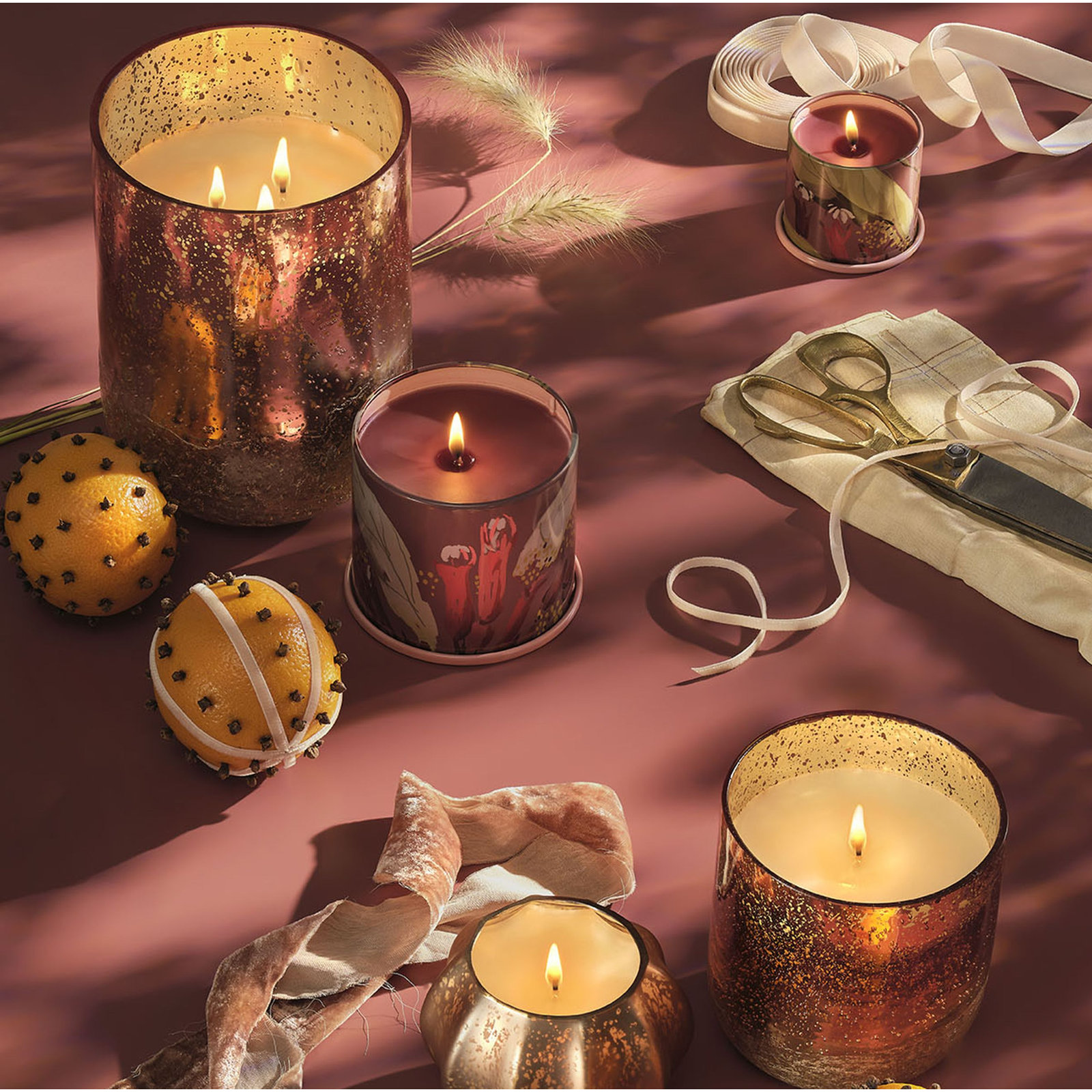 ILLUME Cardamom Pomander Tin Candle, 3 oz Vanity Tin