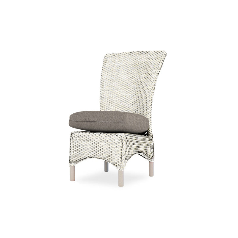 Mandalay Outdoor Dining Armchair, Antique White, Fife Aruba