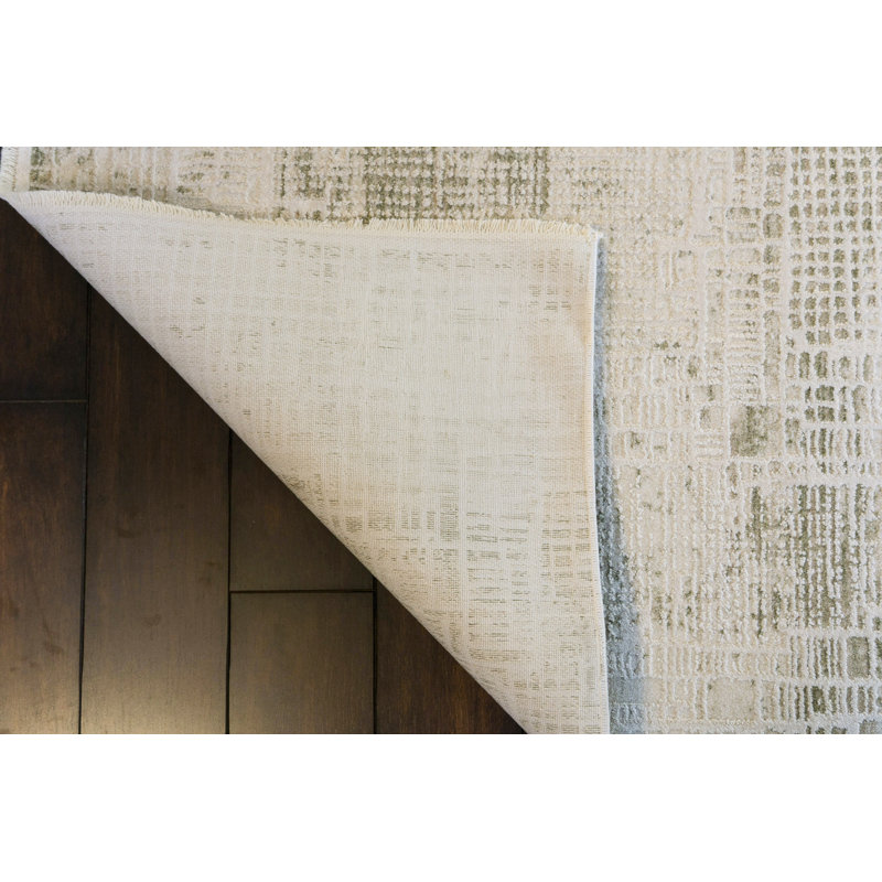 CANYON 15471-990 GREY/DK GREY, Rectangle 2'7" x 4'11"