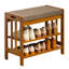 Stanelli Solid Wood Storage Bench