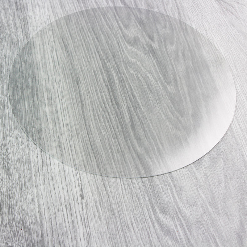 Desktex Pack of 2 Anti-Microbial Circular Desk Mats -12" Diameter