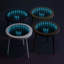 Table basse Infinity Mirror