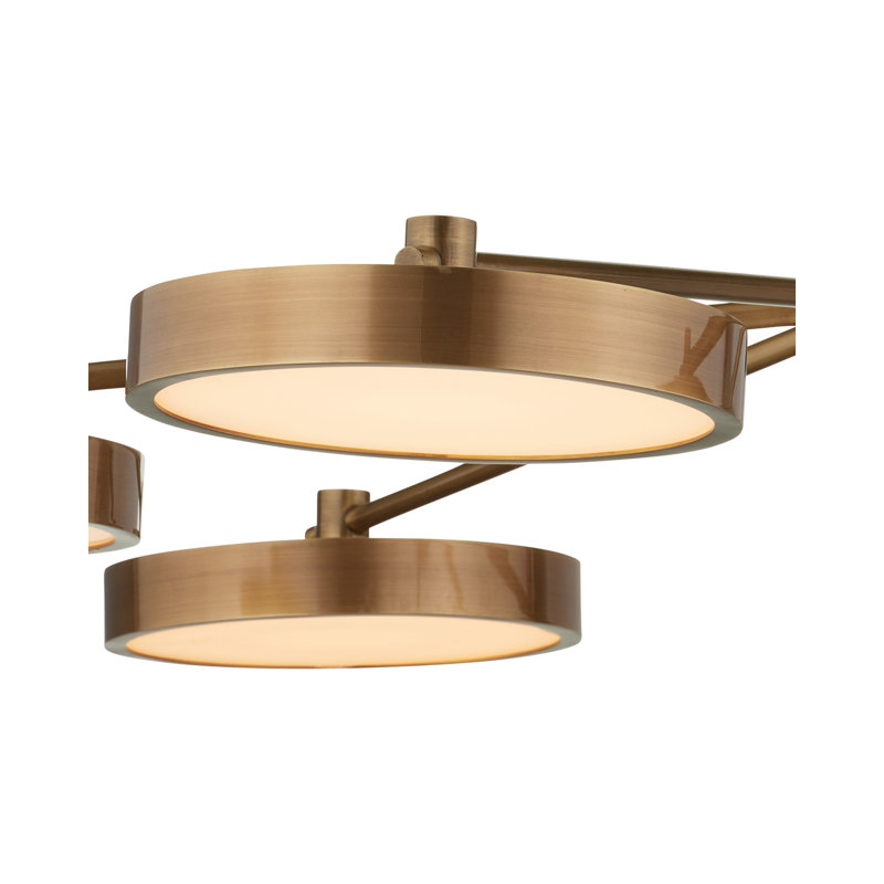 6 - Light LED Chandelier