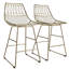 Counter Stool with Metal Frame-2033526215