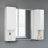 Elaris 9" Wall-Mounted Bathroom Cabinet-2069897718
