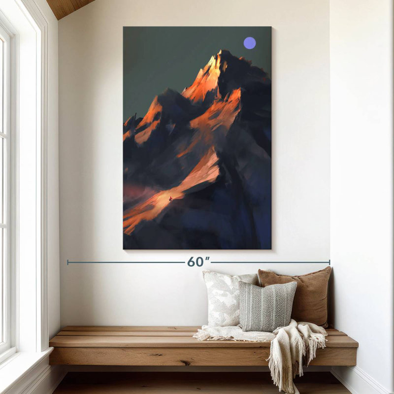 Alvord Mountain Shadow, 51" H x 34" W