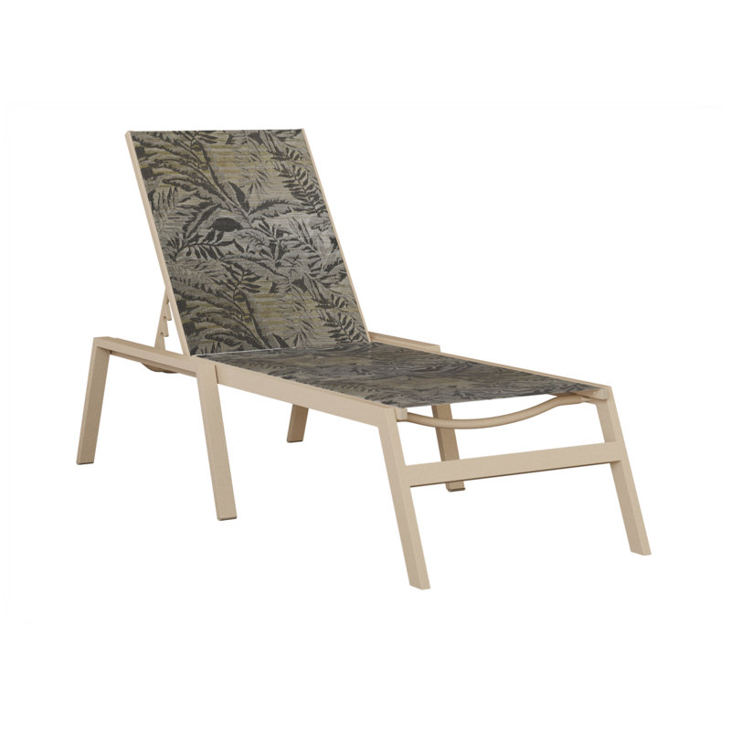 Chaise longue sans accoudoirs Berlin Gardens Vida, Luna multicolore