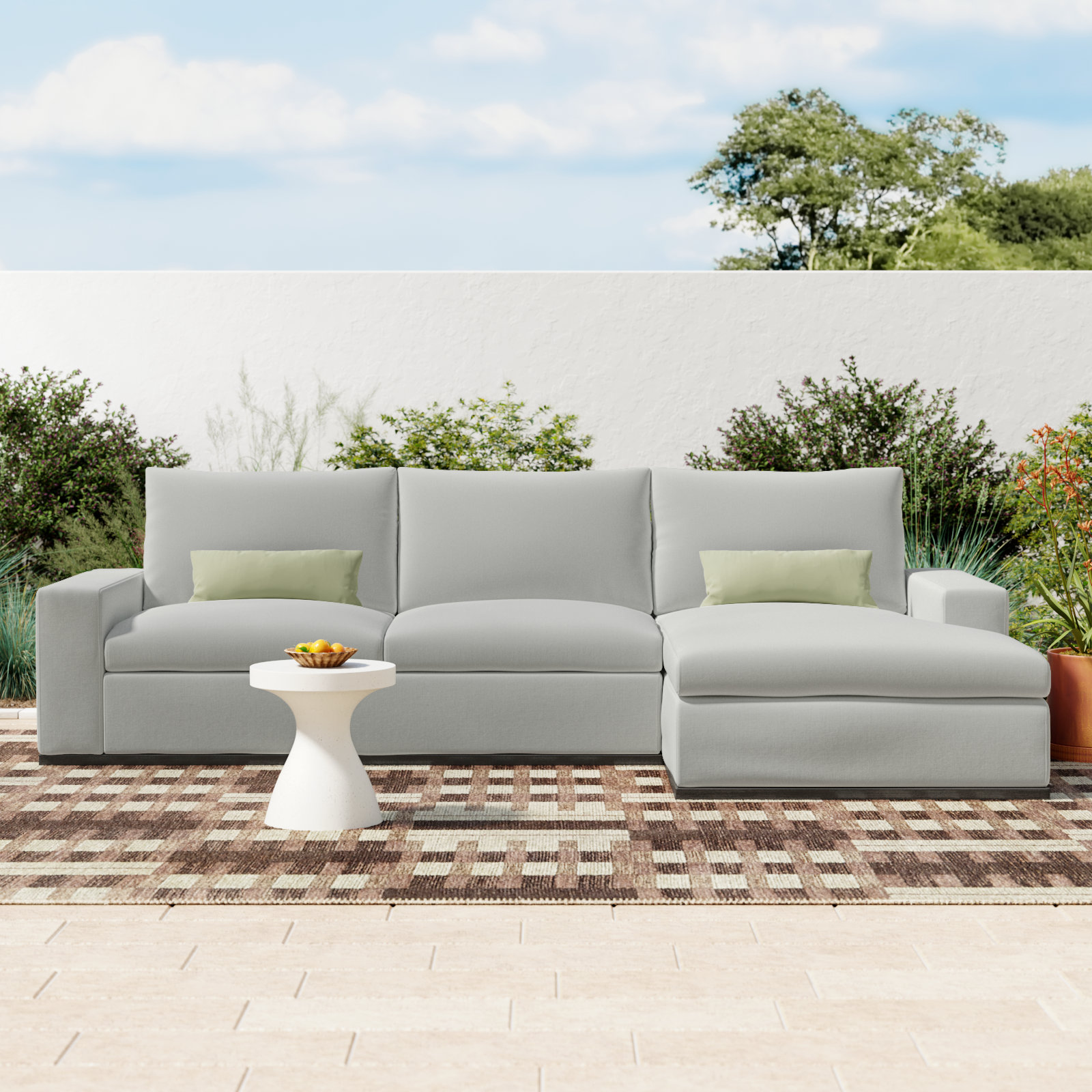 Venita 121" Patio Sofa