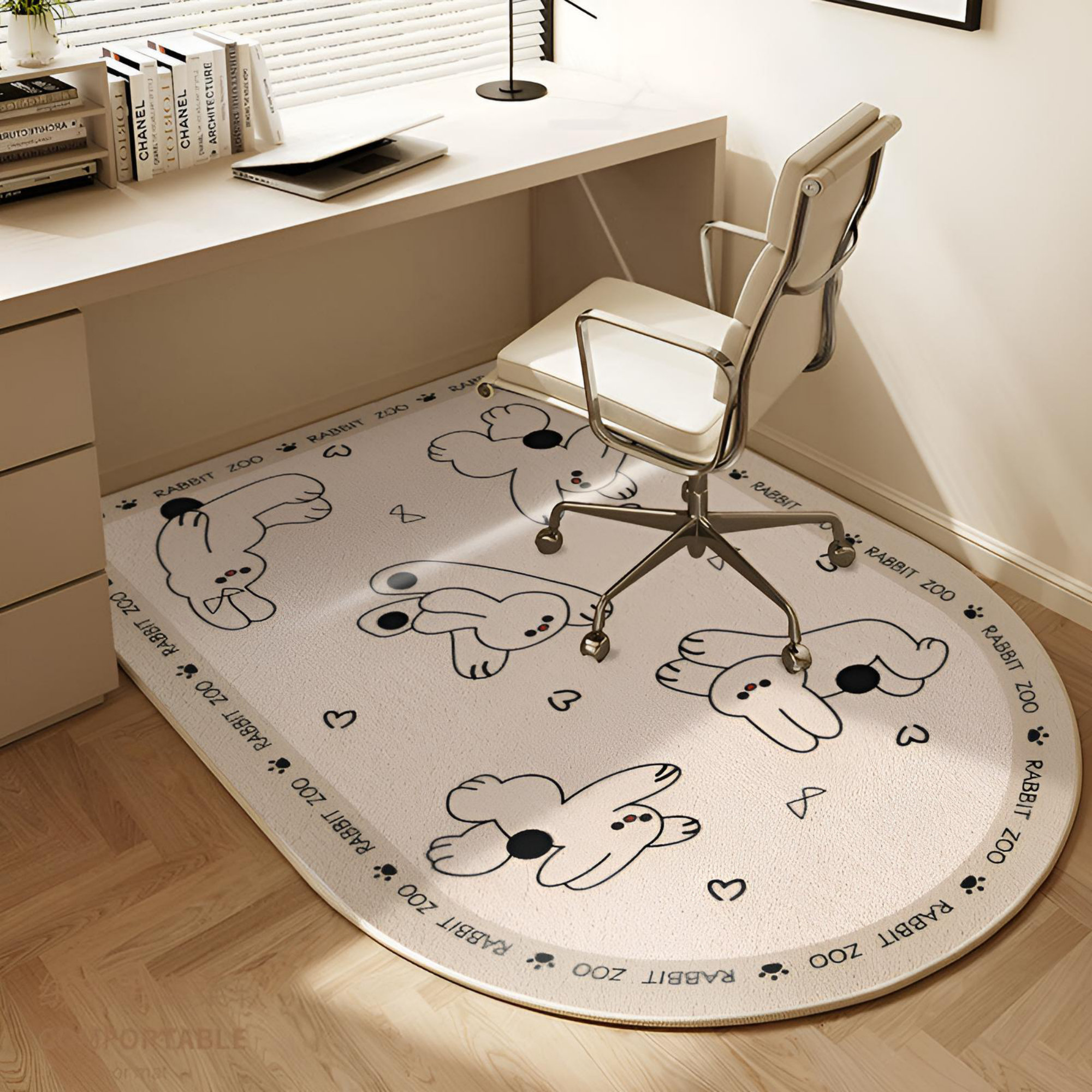 PURHOC Playful Home Office Carpet – Resilient Blend Fiber With Gentle