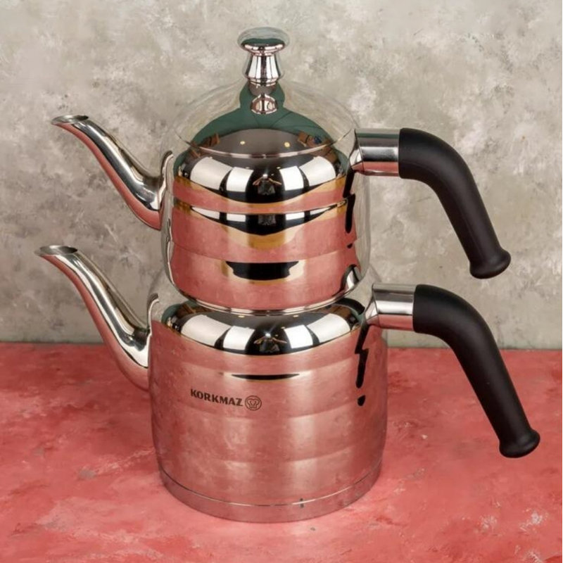 Korkmaz Hakan 104.8oz. Teapot Set